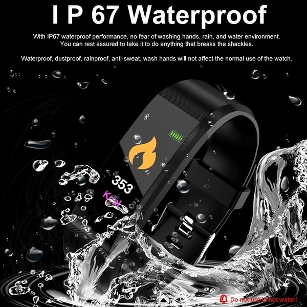 colorburst smartfit oled watch with gps trail tracker