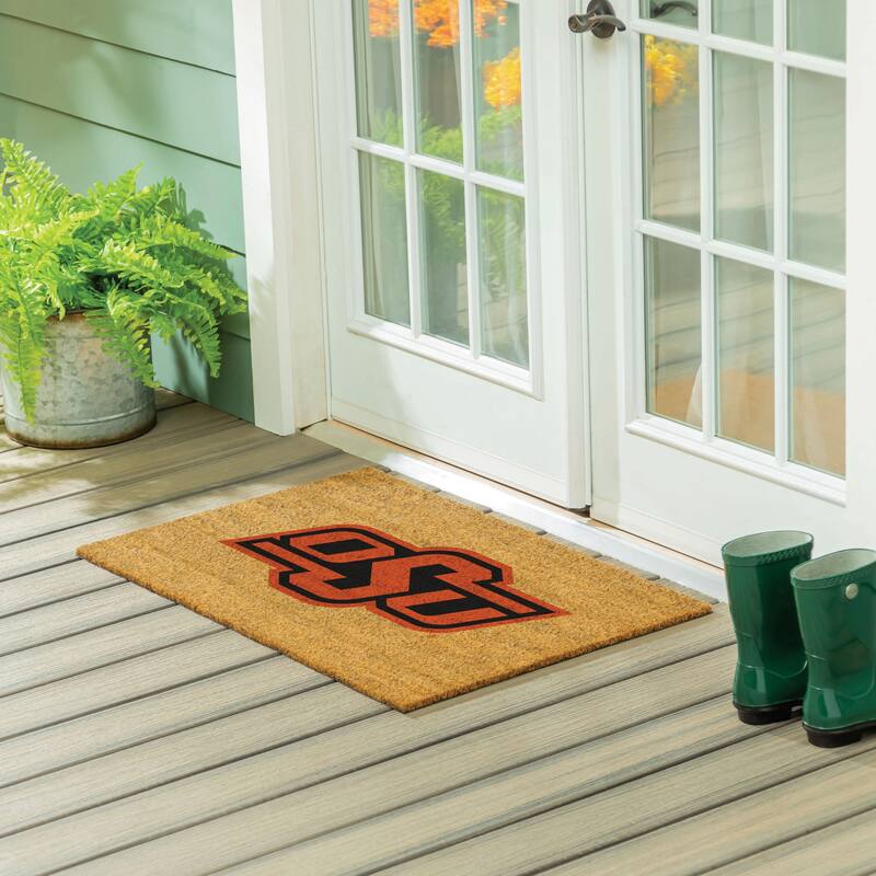 Oklahoma State University Full Color Indoor/Outdoor Coir Mat - 36" x 24"