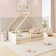 preview thumbnail 16 of 20, Polifurniture Brie Toddler Bed with Roof