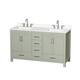 Option Light Green / White Quartz Top / Brushed Nickel