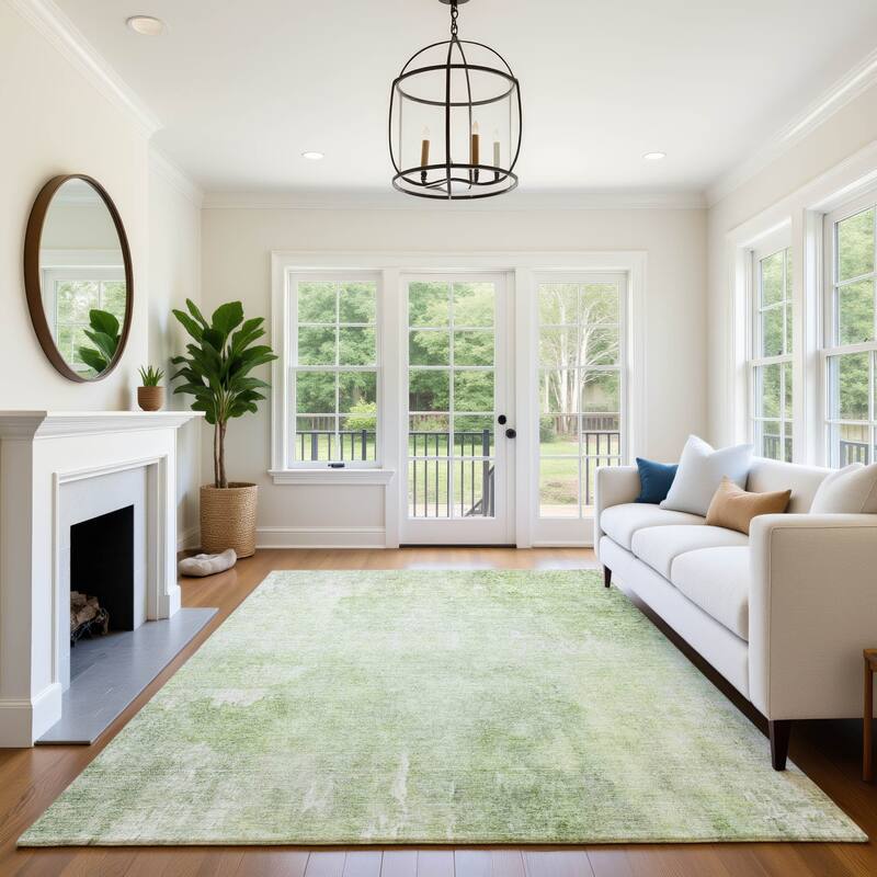 Premium Washable Super Soft Modern Watercolor Mayfield Rug