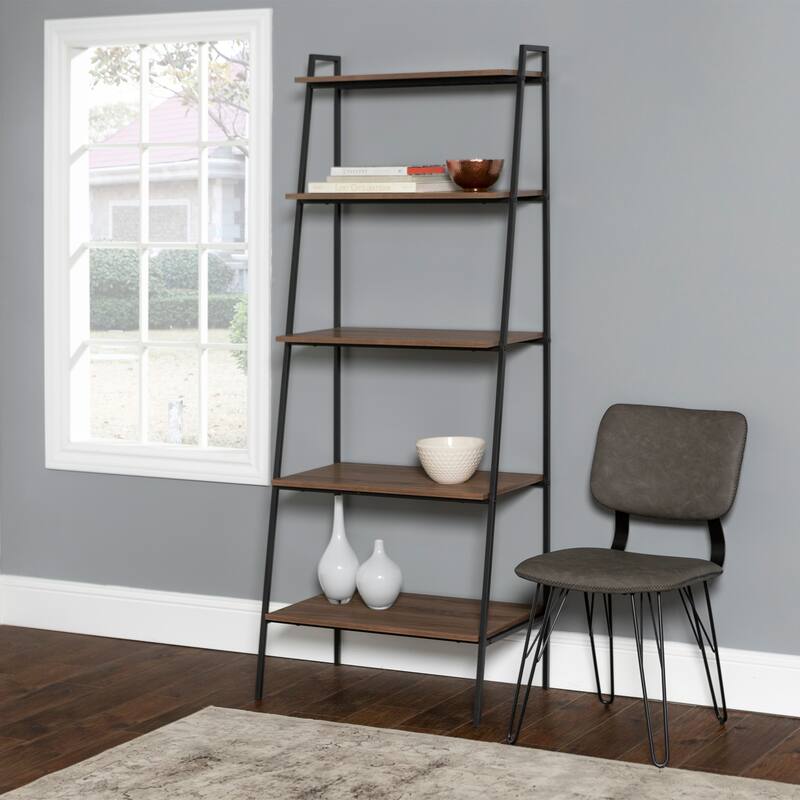 Middlebrook Lahuri 72-inch Open Ladder 5-shelf Bookshelf