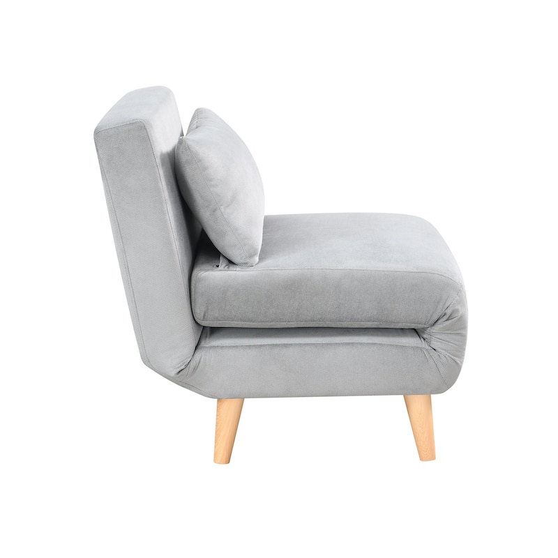 Convertible Upholstered Sofa Bed Sleeper Chair