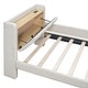 preview thumbnail 14 of 13, Queen Size & Twin XL Size PU Leather Storage Upholstered Platform Bed
