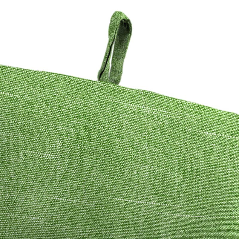 22" x 44" Outdoor Chair Cushion with Ties and Loop - 44'' L x 22'' W x 4'' H