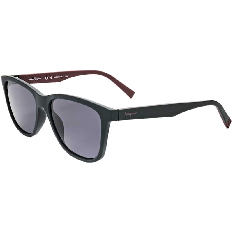 Ferragamo Men's Fashion 57mm Matte Grey Sunglasses SF998S-038