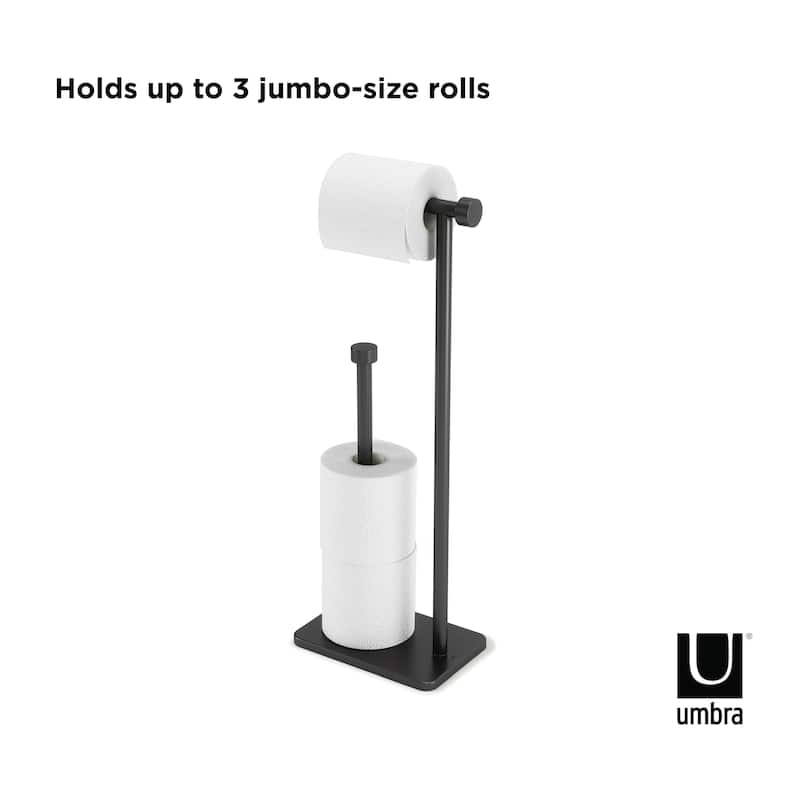 Umbra Cappa Toilet Paper Holder & Reserve