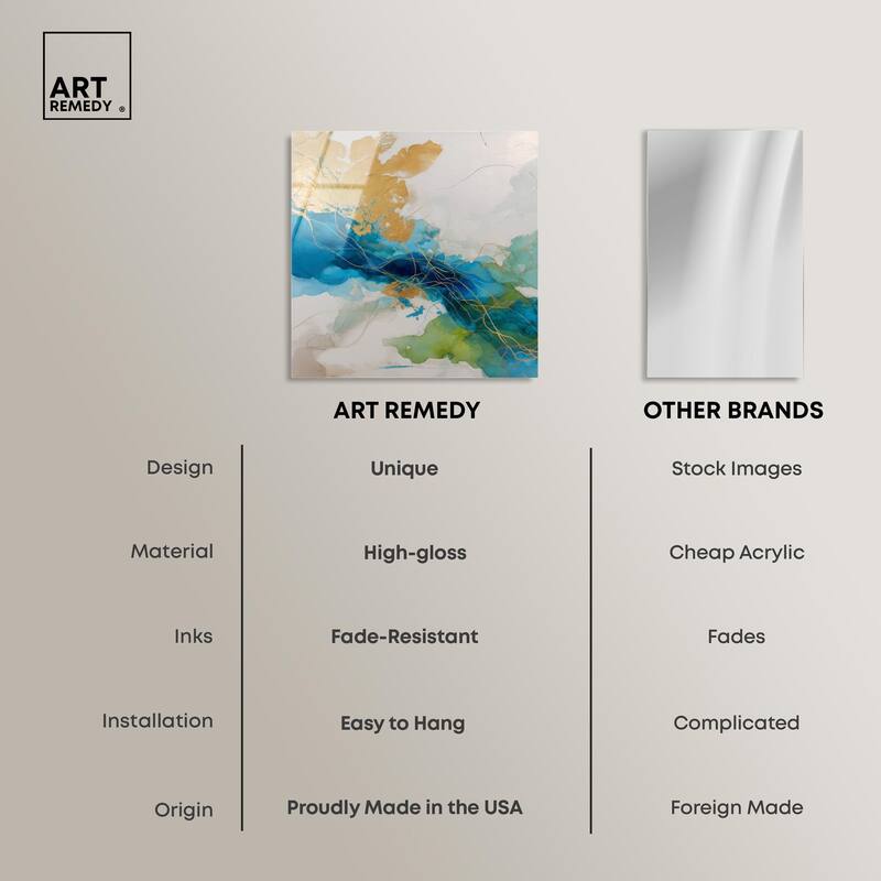 Alconia II Acrylic by Art Remedy, Ready to Hang