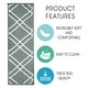 preview thumbnail 34 of 43, SUSSEXHOME Vintage Collection Stair Treads Polypropylene 9"x28"