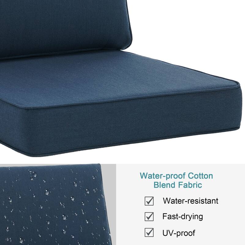 Sunbrella Indoor Outdoor Chair Cushion and Pillow