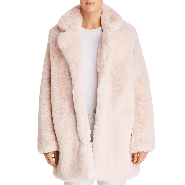apparis sophie faux fur jacket