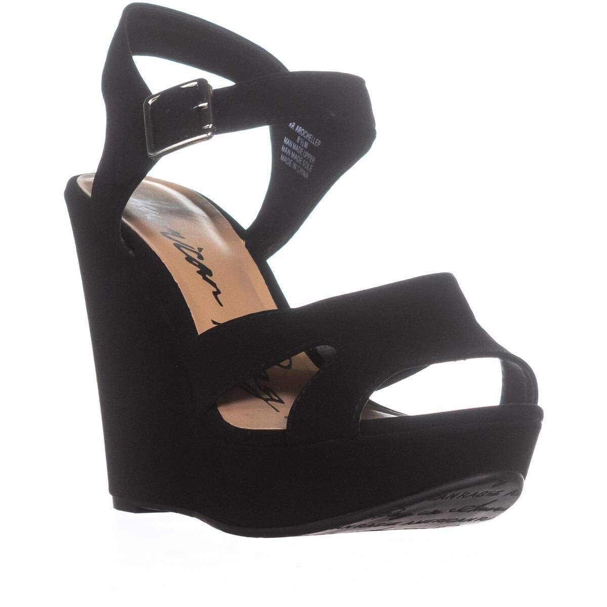 american rag black sandals