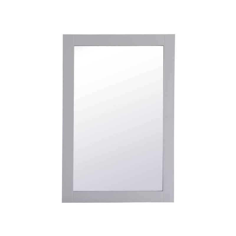 Elegant Lighting VM22436 Aqua 24" W x 36" H Traditional Rectangular - Grey