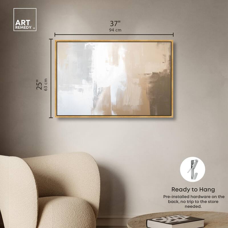 Solace in Softness I Canvas by Art Remedy