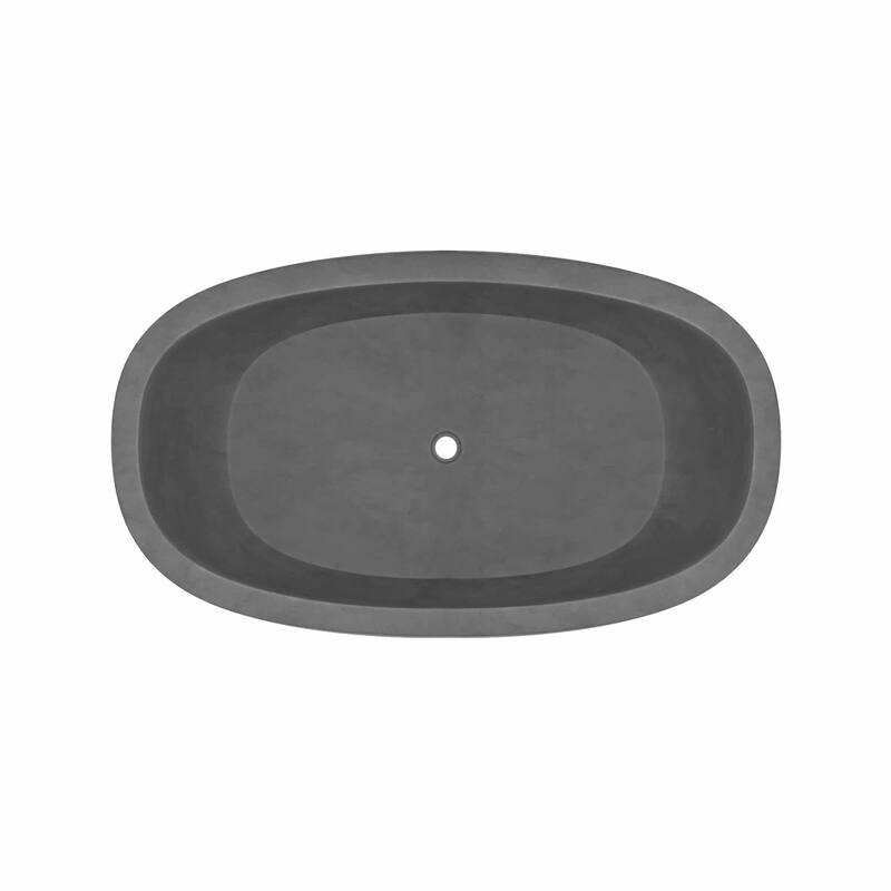 Native Trails Avalon 62" NativeStone Free Standing Bath Tub with