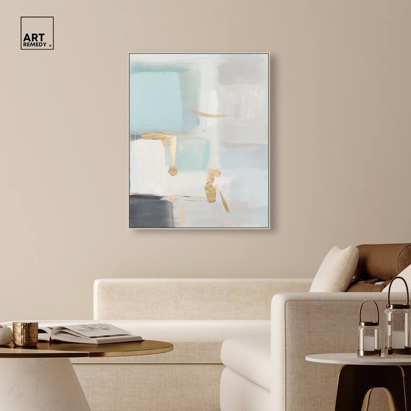 Pale Radiance I Canvas by Art Remedy