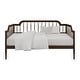 preview thumbnail 17 of 16, CraftPorch Minimalist Wooden Twin Daybed Walnut