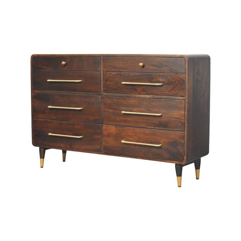 Artisan Furniture Solid Wood Hudson 8 Drawer Dresser