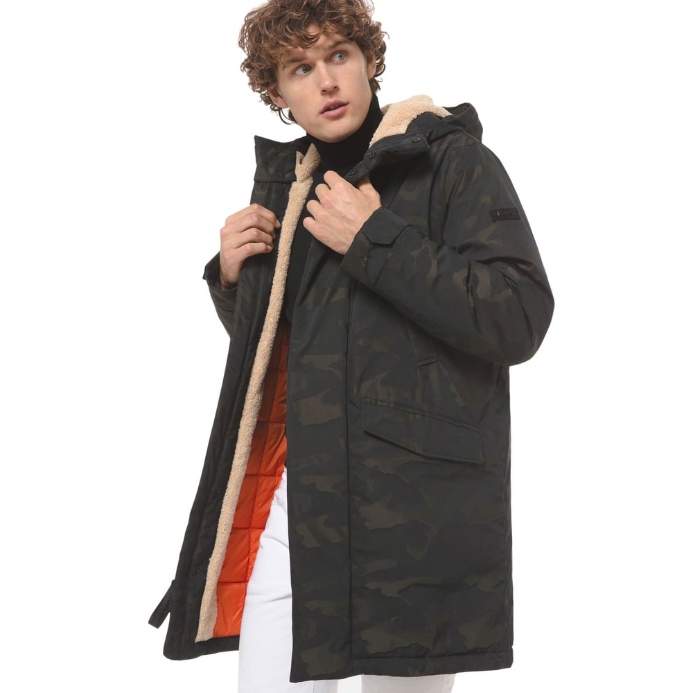 michael kors holland hooded parka