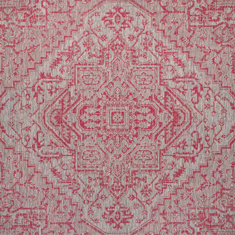 JONATHAN Y Charleston Medallion Indoor/Outdoor Area Rug