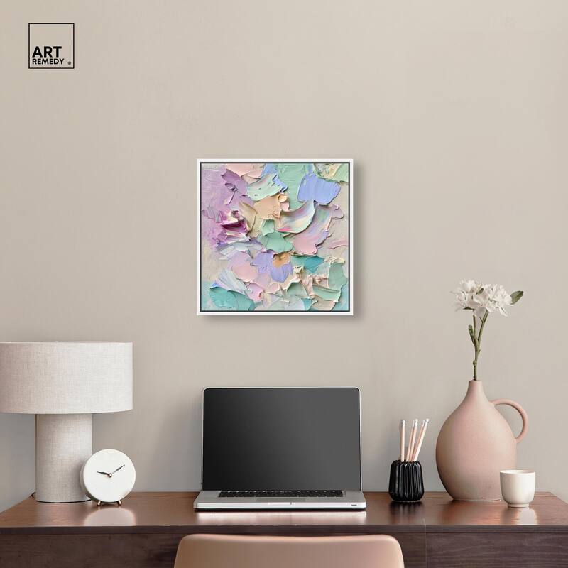 Flowing Mousse II Canvas by Art Remedy