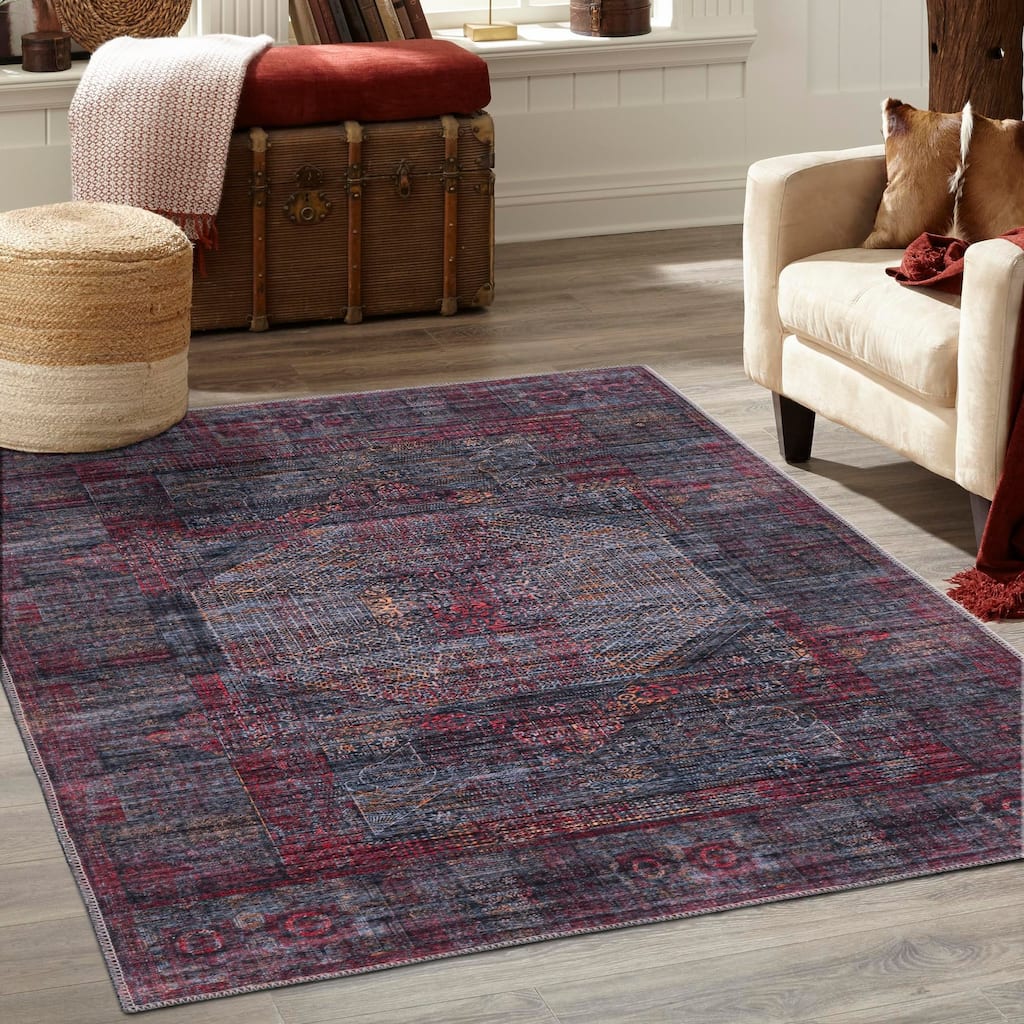 Contemporary Shara Collection Area Rug