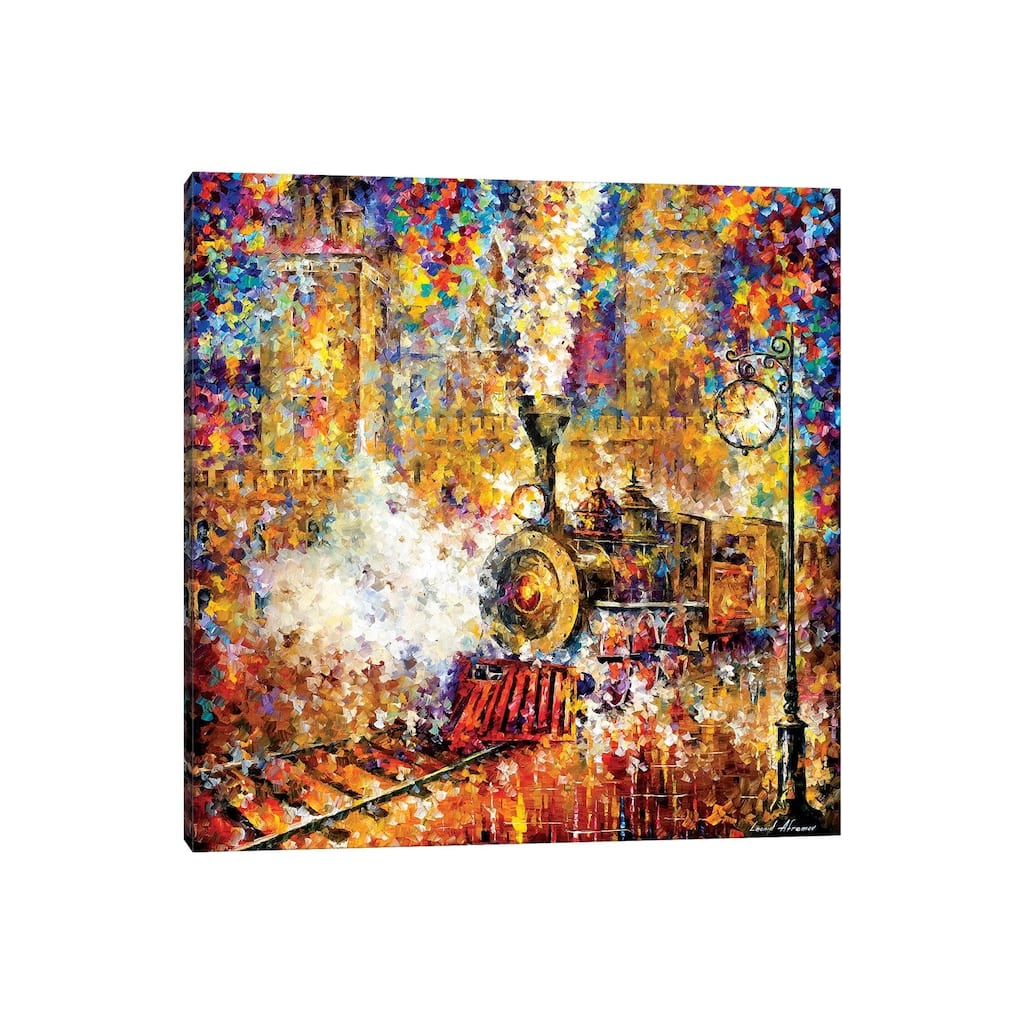 iCanvas "Last Train" by Leonid Afremov Canvas Print