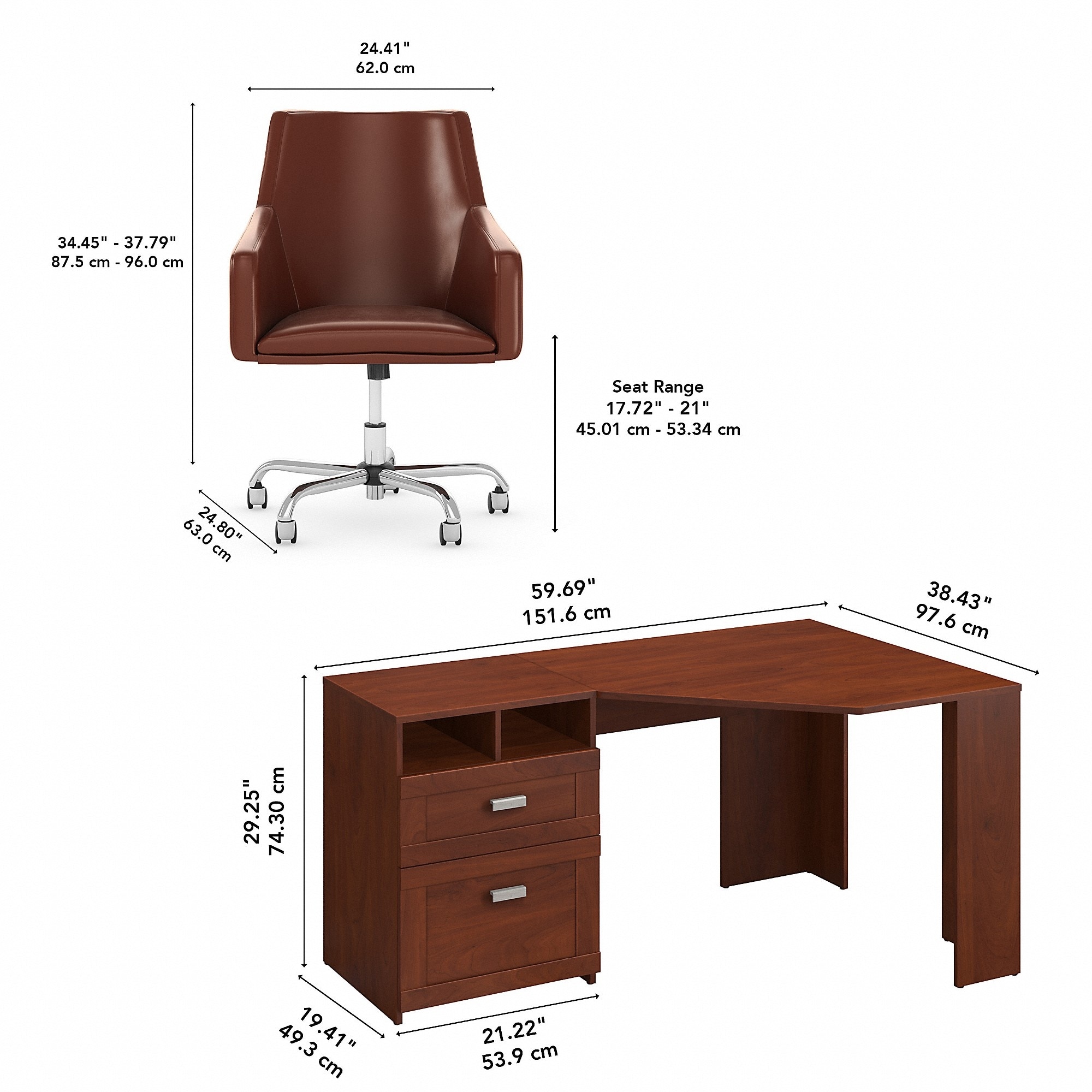 Wheaton outlet corner desk