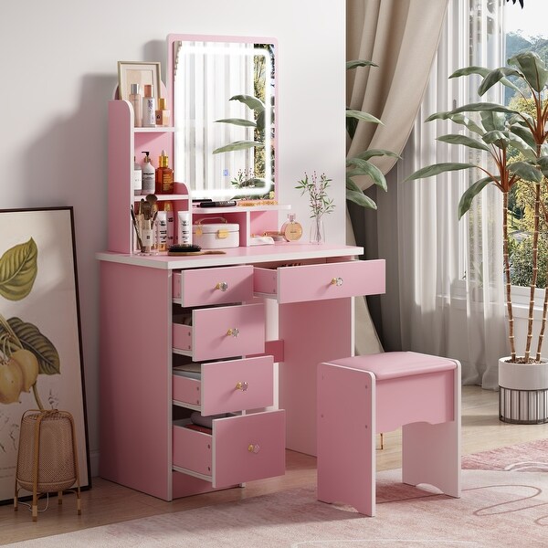 Lamp for makeup table top
