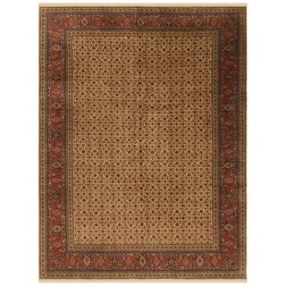 SAFAVIEH Hand-knotted Herati Maia Traditional Oriental Wool Rug with Fringe