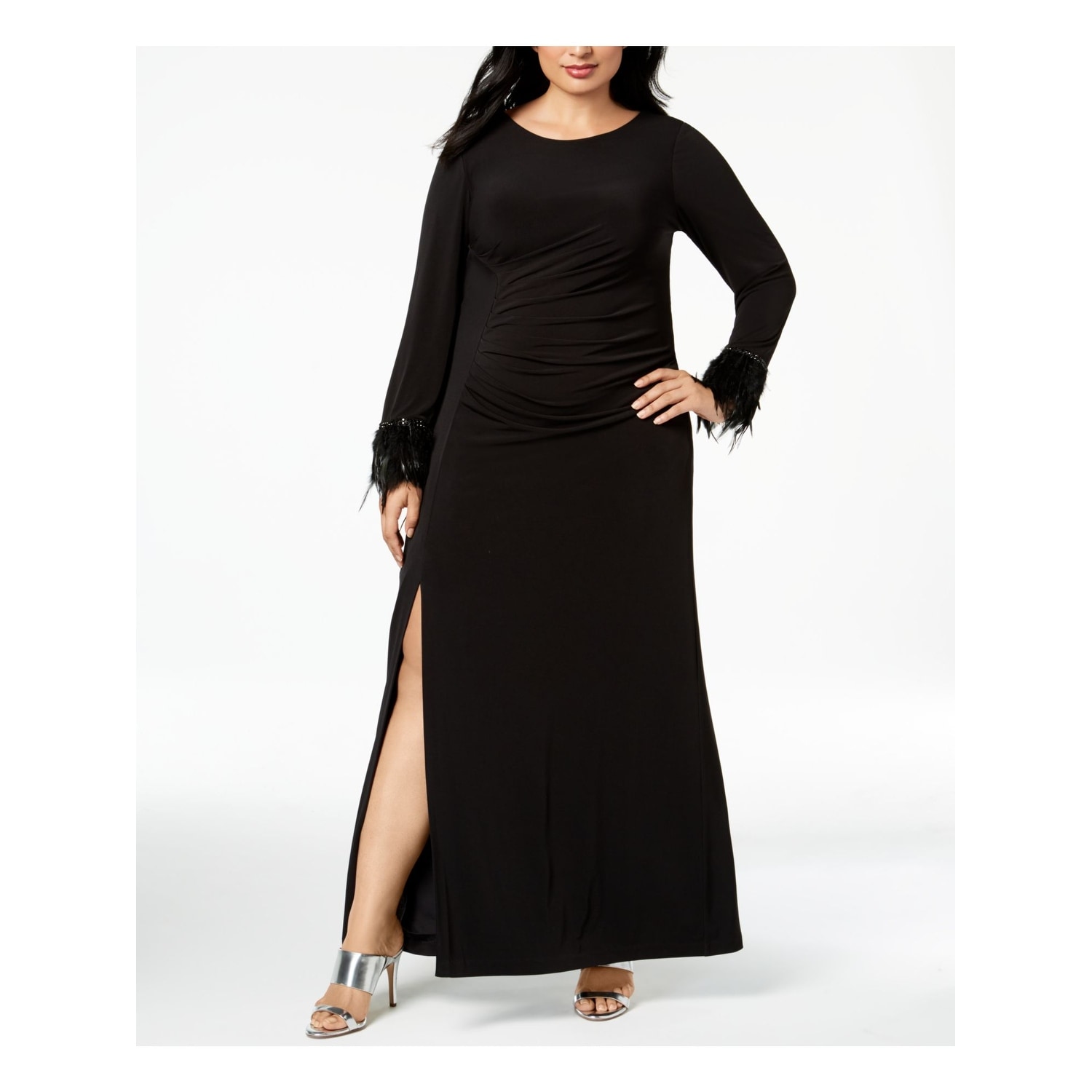 calvin klein plus size evening dresses