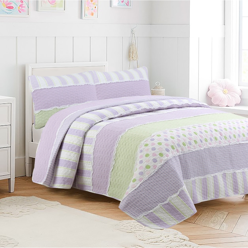 Green Patchwork Top Rated Kids Bedding Bed Bath Beyond