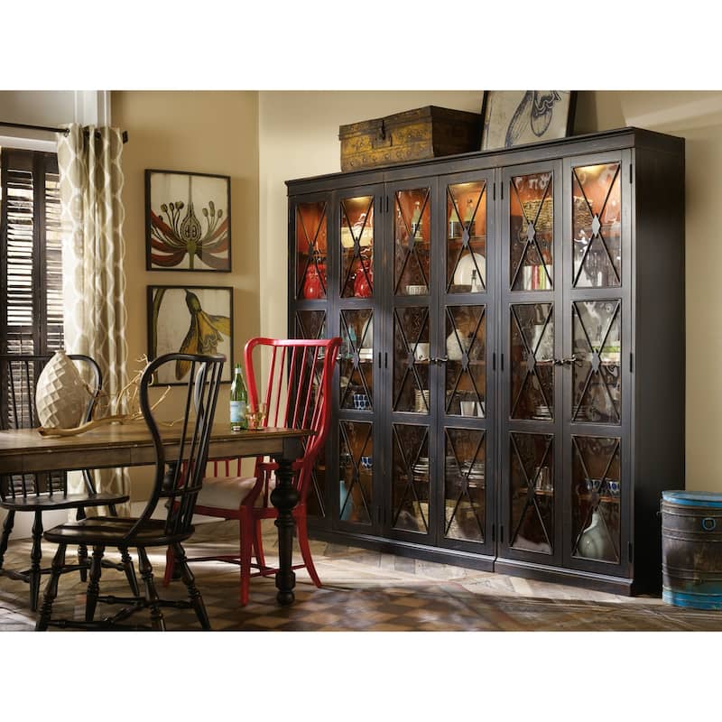 Hooker Furniture Sanctuary 33"W Thin Rustic Farmhouse Distressed