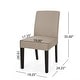 preview thumbnail 20 of 96, Kuna Contemporary Upholstered Dining Chair (Set of 2) by Christopher Knight Home