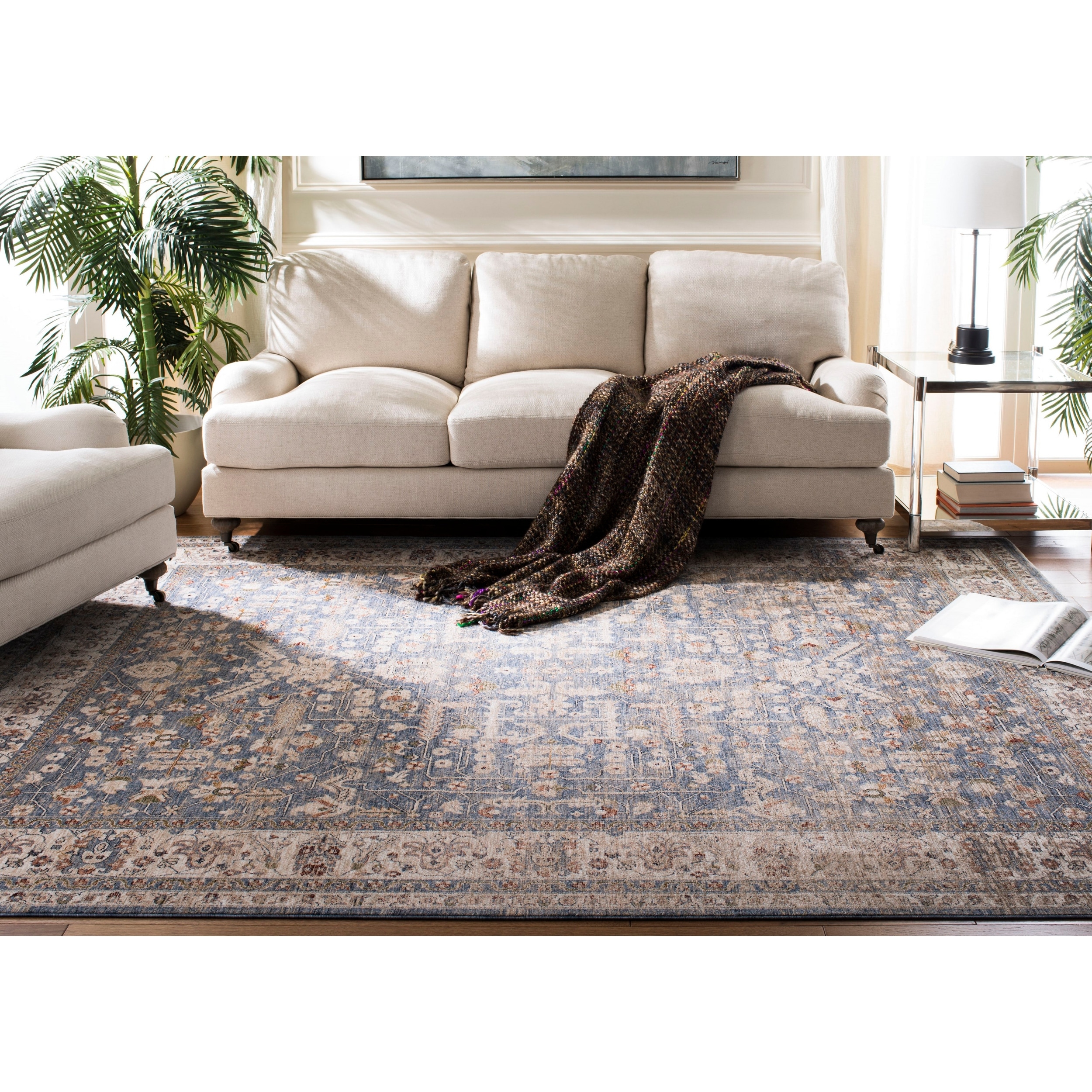 Shop Lauren Ralph Lauren Sidney Traditional Oriental Polyester Rug Overstock 27758911