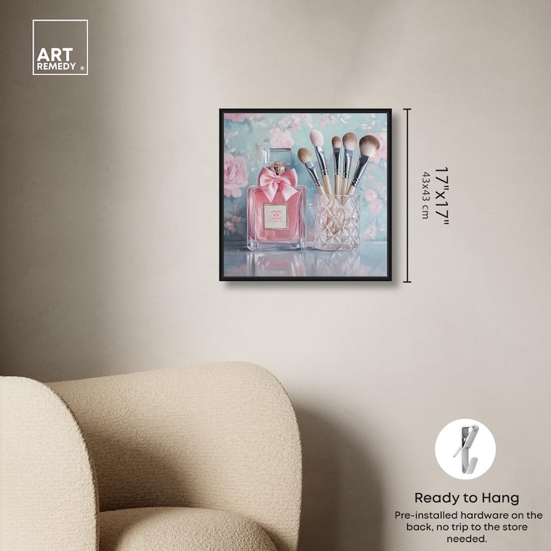 Love Dainty Perfume and Makeup Canvas by Art Remedy