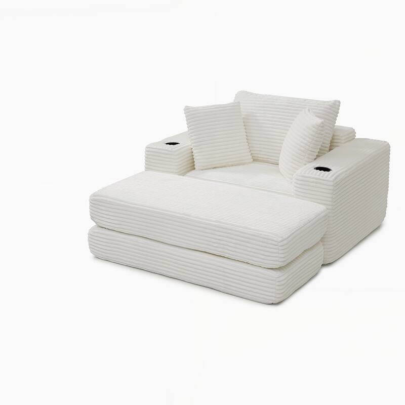 Chaise Lounge Chair for Reading, Living Room & Bedroom