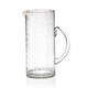 preview thumbnail 1 of 1, Tuscan Handmade Etched Glass Pitcher