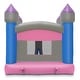 preview thumbnail 4 of 7, Commercial Princess Castle Bounce House with Blower