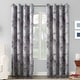 preview thumbnail 16 of 14, Sun Zero Sahar Global Medallion Print Room Darkening Grommet 1-Piece Curtain Panel, Single Panel