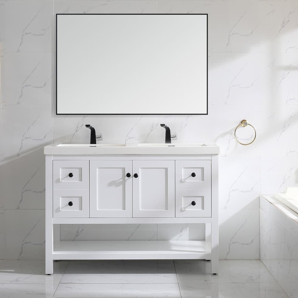 Winslow 48" Double Bathroom Vanity Set - 21D x 48W x 34H