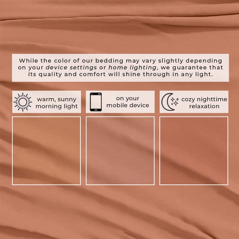 Linery & Co. Heathered Melange Cotton Jersey Knit Sheet Set