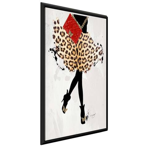 "Walk Away 3" by Jodi Print on Floating Canvas