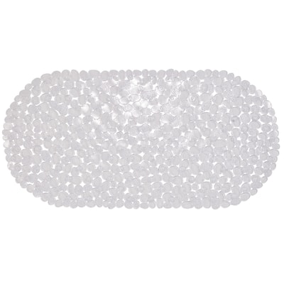Bath Bliss Extra Long Massaging Texture Design Bath Mat