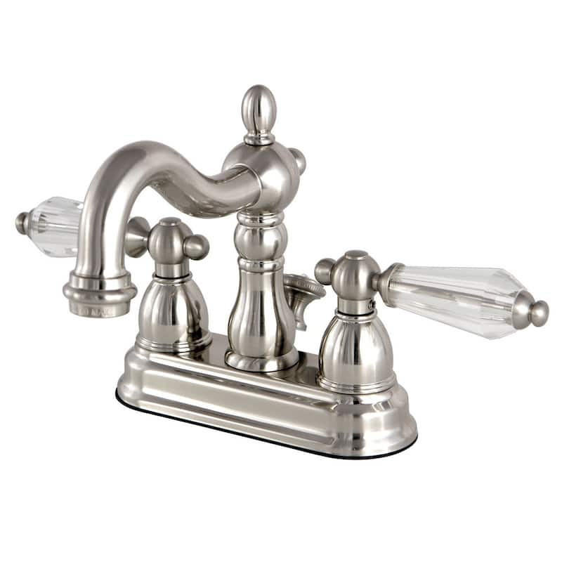 Kingston Brass Wilshire Centerset Bathroom Faucet - Includes Metal