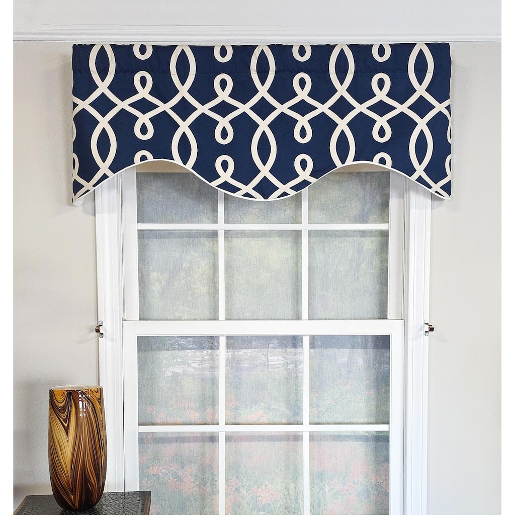 RLF Home Oblique Cornice Valance