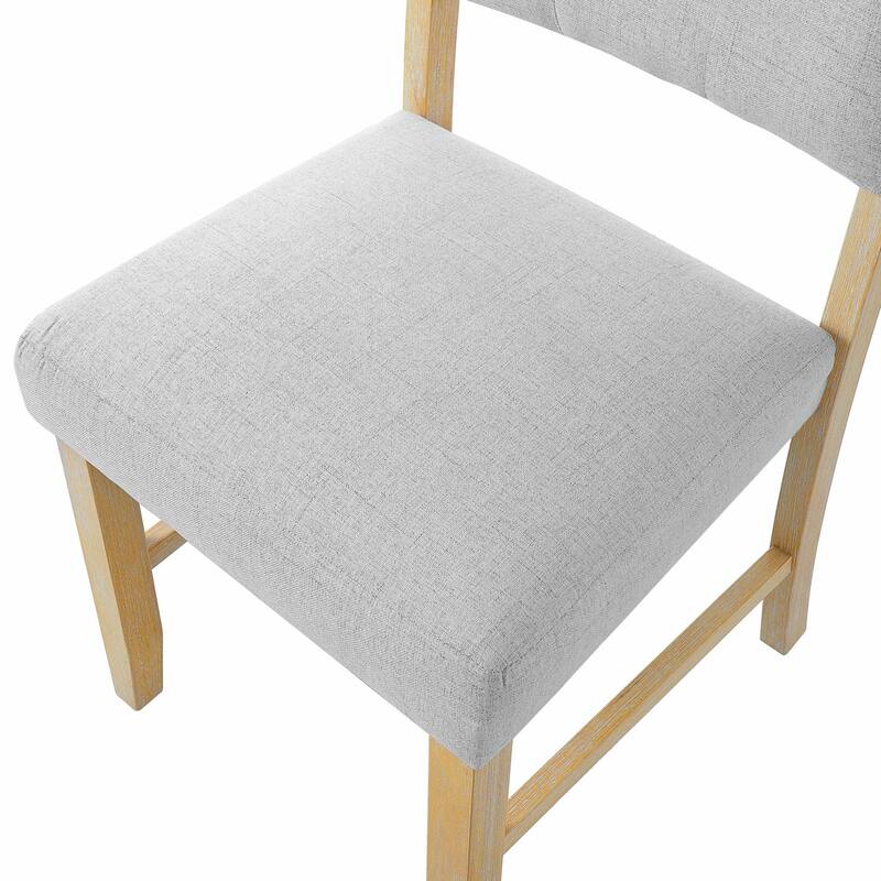 ​Farmhouse Kitchen Set - Table, 4 Chairs & Bench