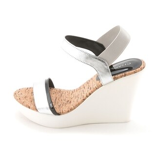 Bos Co Womens petra Leather Open Toe Casual Platform White Size 95 Bos Co Womens petra Leather Open Toe Casual Platform White Size 95