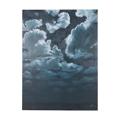 Night Cloud II (45 x 60 ) Canvas Art Print