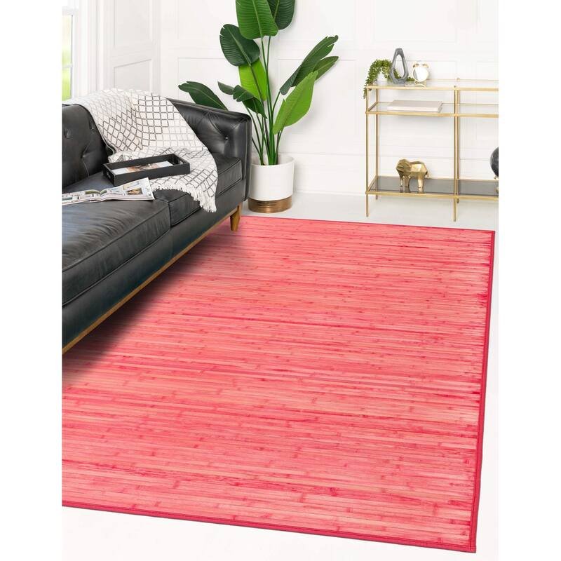Solid/Striped Brezoi Collection Area Rug